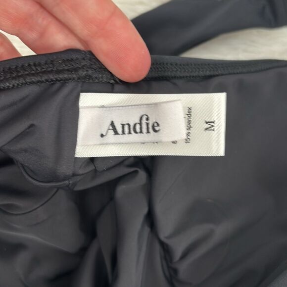 Andie Swim One Piece Swimsuit Black Size Medium - Picture 8 of 11